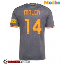 Moške Nogometnih dresov AS Roma Donyell Malen #14 Tretji 2026-27 Kratki rokavi